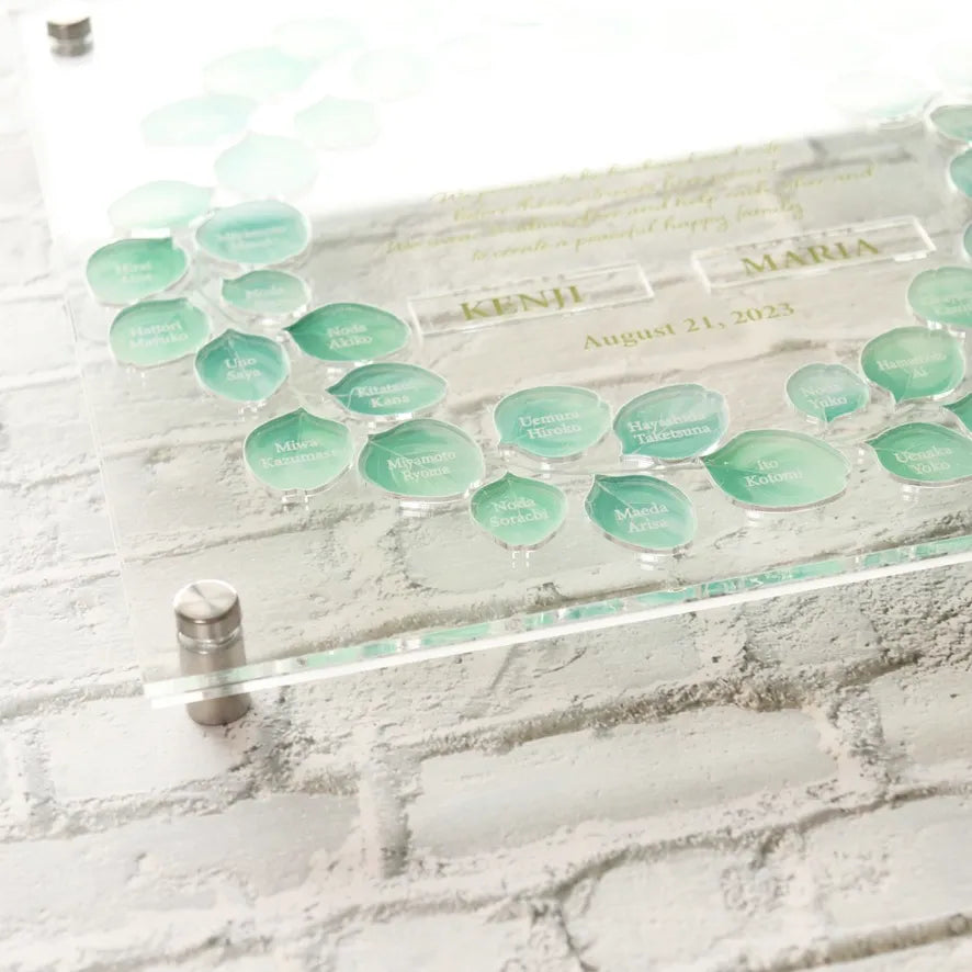 【参加型結婚証明書】リーフ