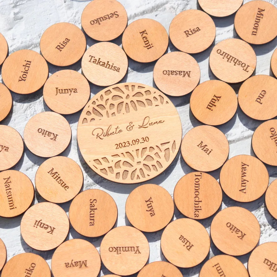 【ゲスト名入れ無料】結婚証明書ドロップ