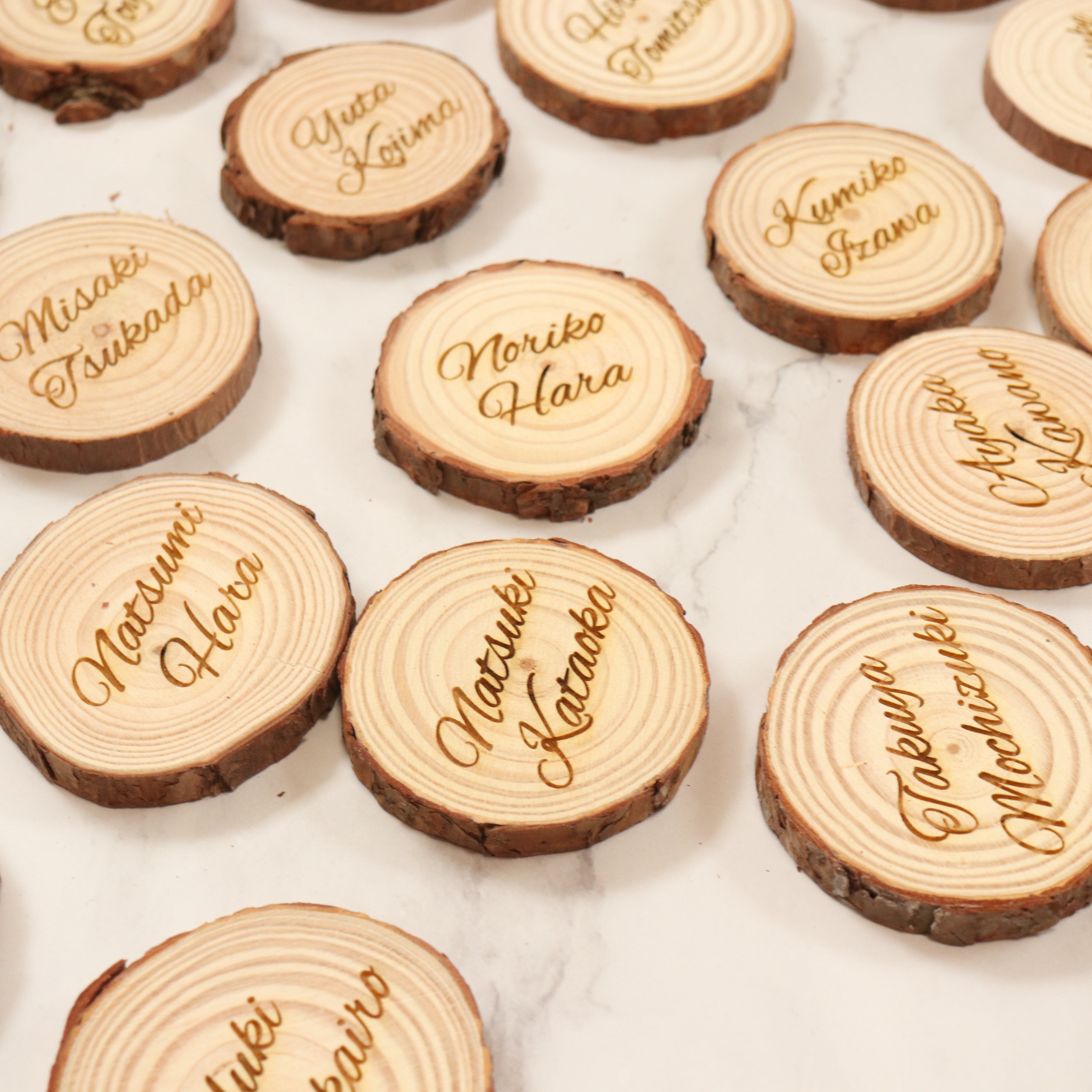 【席札】切り株