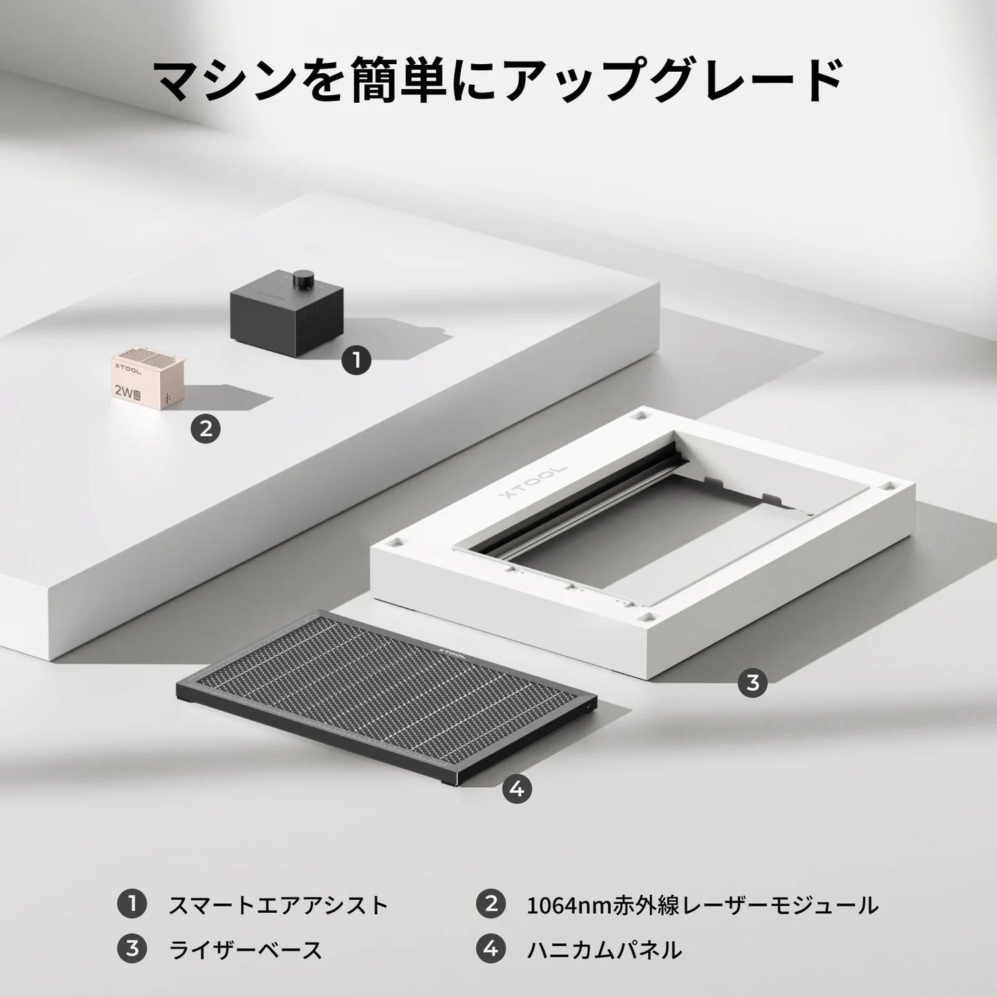 xTool S1 20w 密閉型ダイオード レーザー カッター