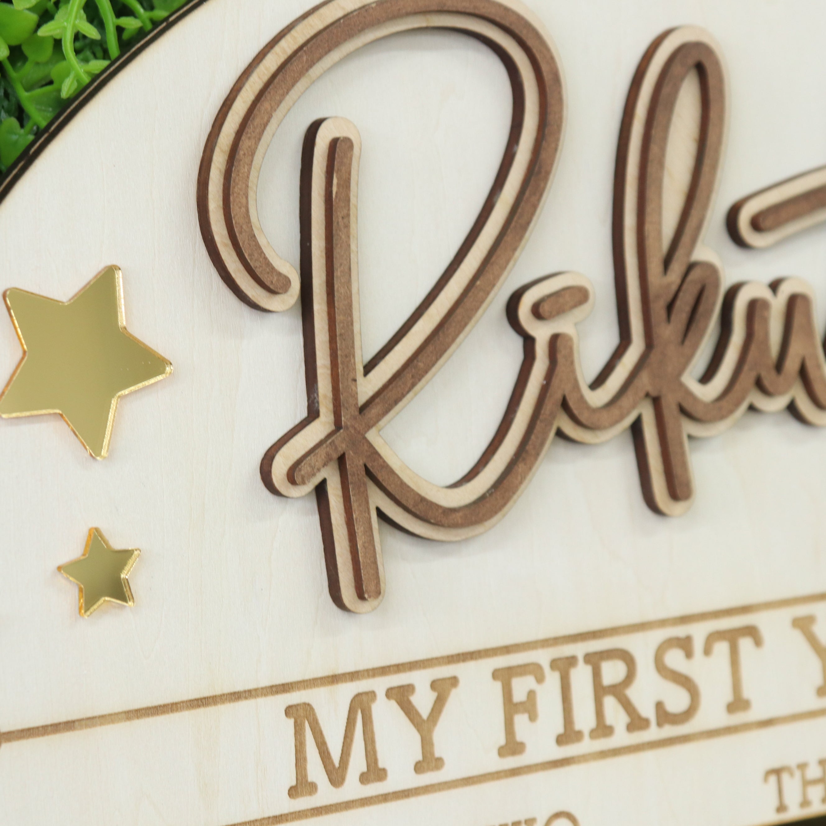 My first yearボード