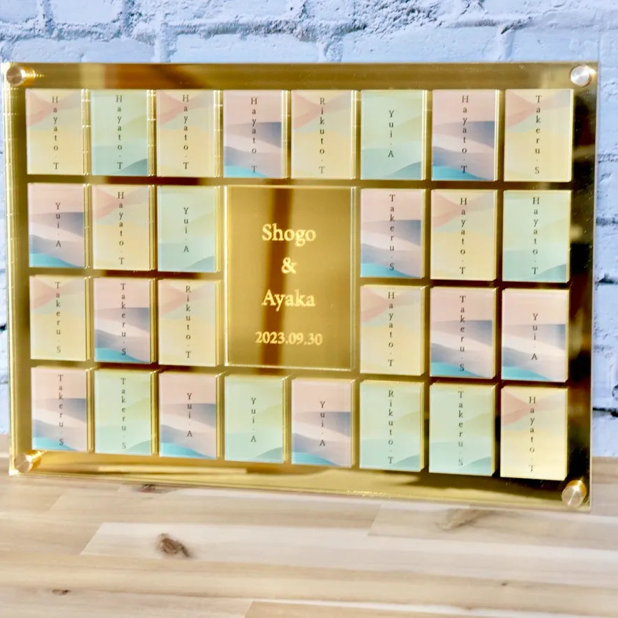 【参加型結婚証明書　和柄】和婚