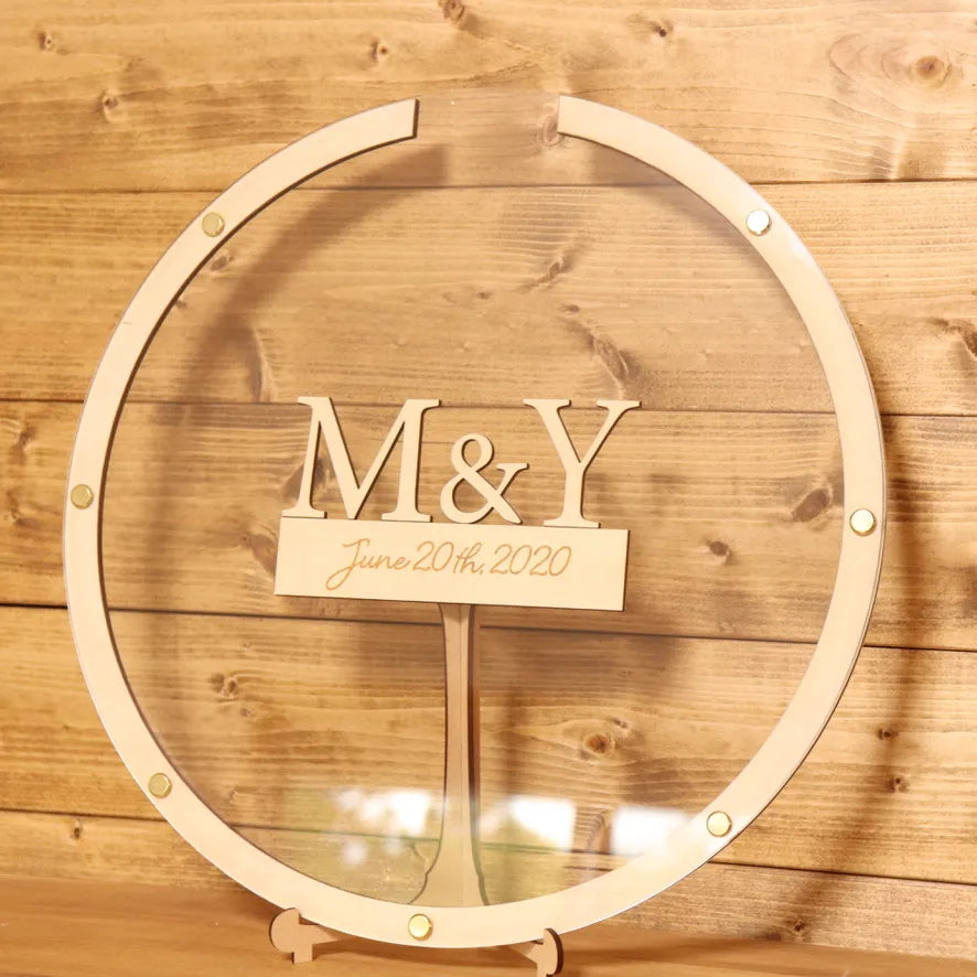 【ゲスト名入れ無料】ドロップ結婚証明書　お好きなイラストで作成できます