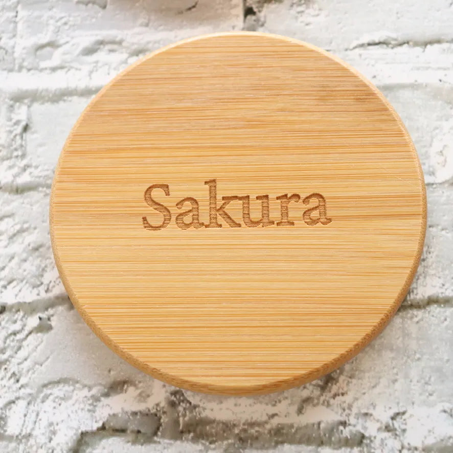 【席札】竹製コースター