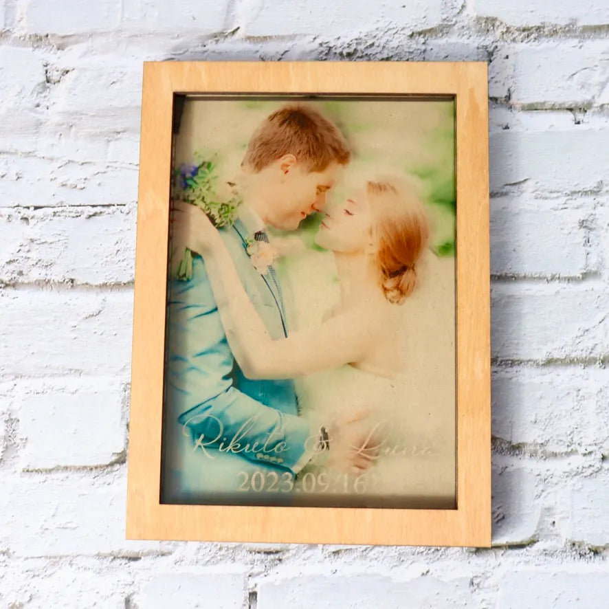 【フォトサンドセレモニー】サンドセレモニー結婚証明書