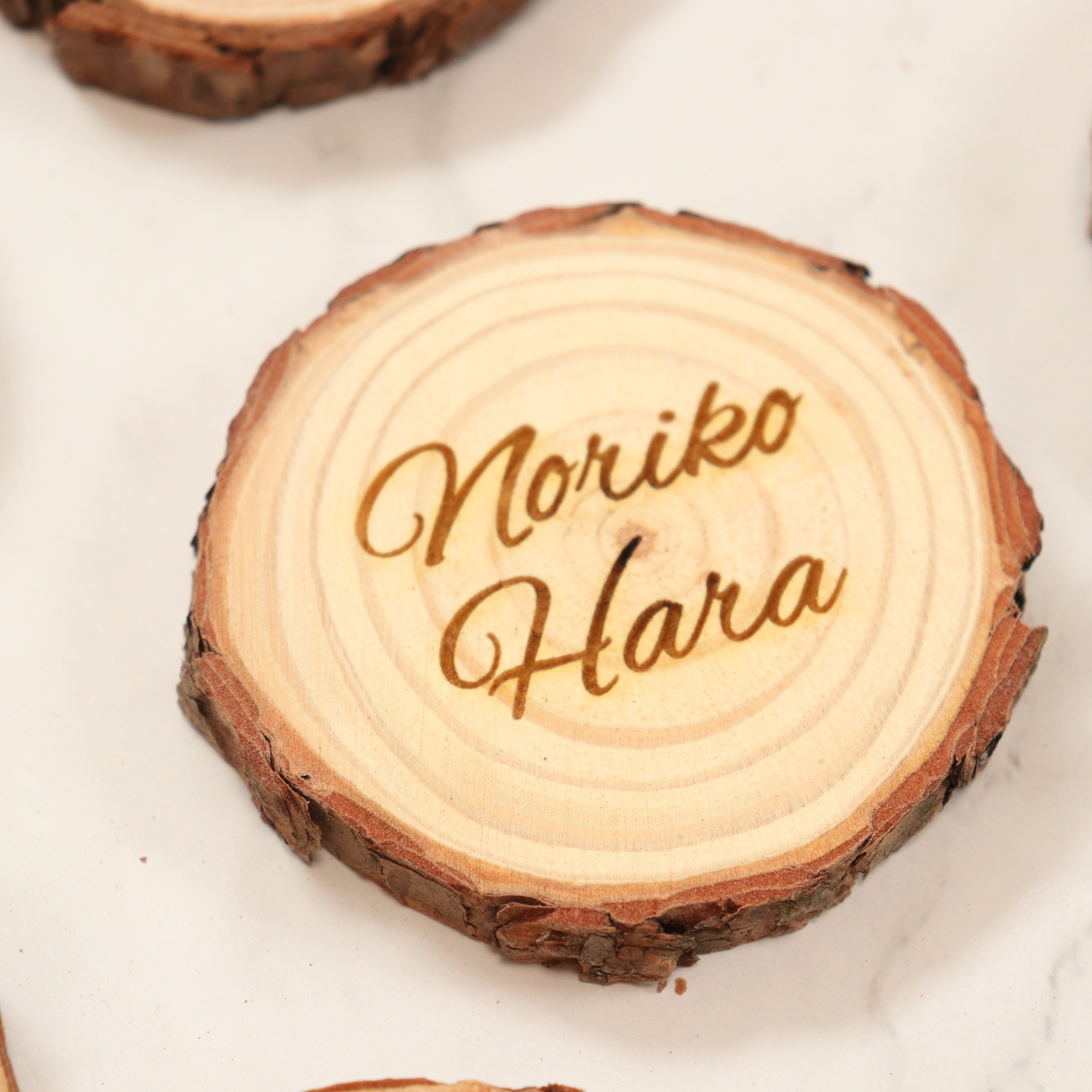 【席札】切り株