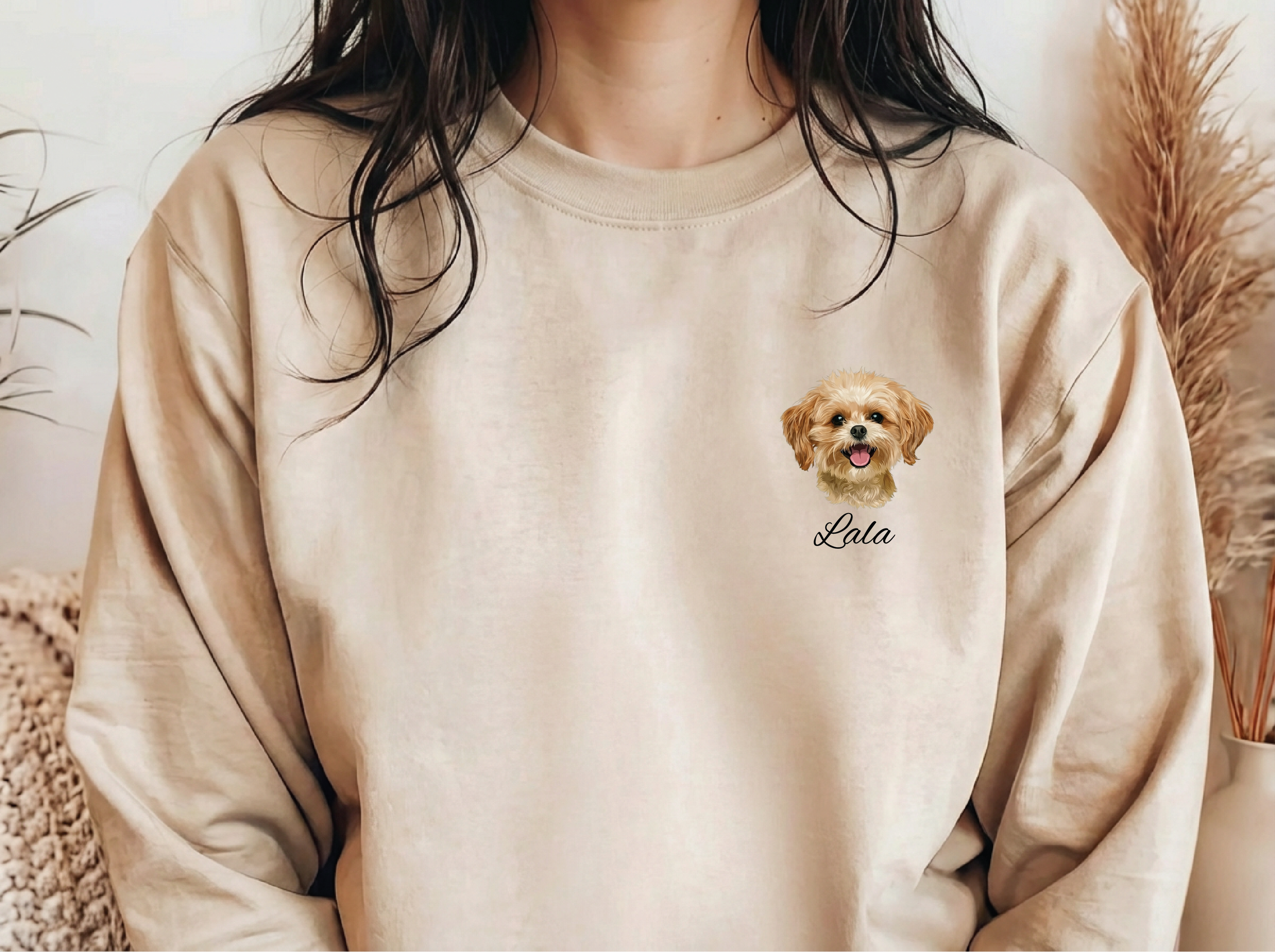 【デザイン作成無料】わんにゃんスウェット